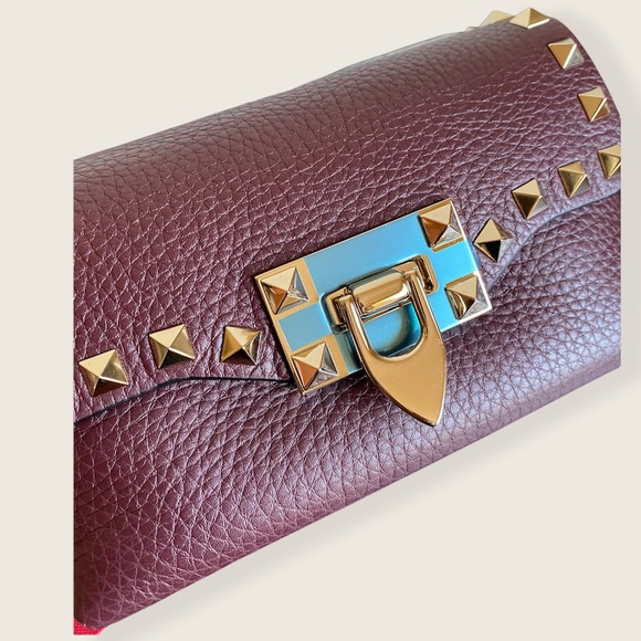 NWT Valentino Mini Rockstud Leather Crossbody Bag - Picture 5 of 12